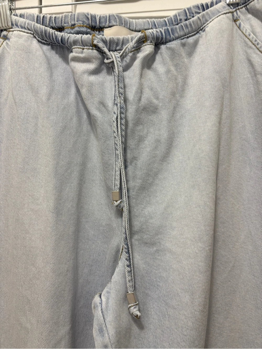 Habitual Light Blue Bootcut Drawstring Jeans